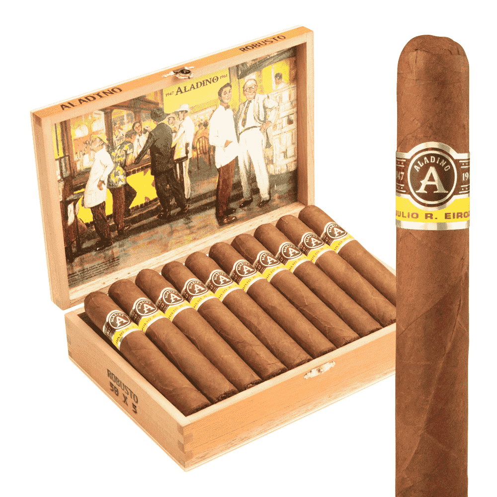 Aladino Corojo Robusto / 5 x 50 Box of 20