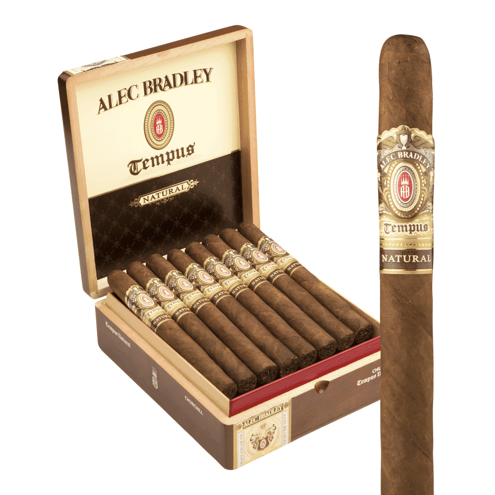 Alec Bradley Tempus Natural Churchill / 7 x 49 Box of 24