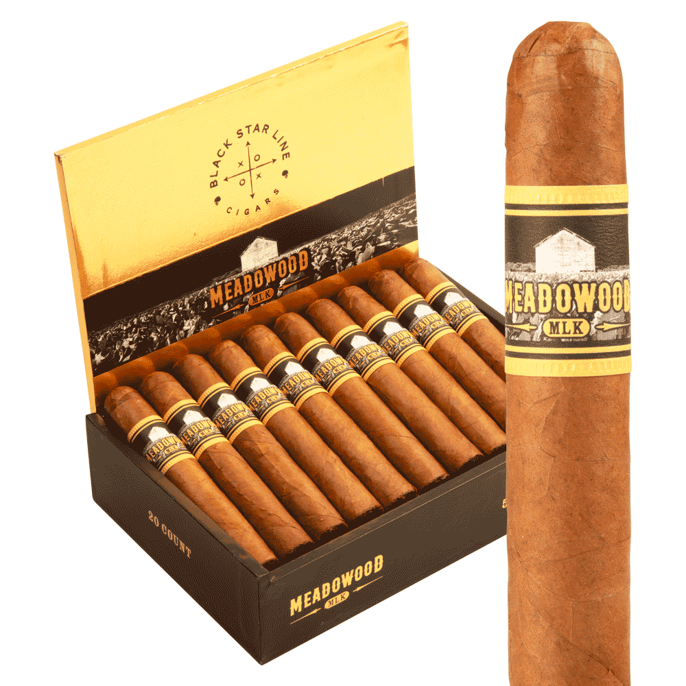 Black Star Line Meadwood MLK Robusto / 5 x 50 Box of 20