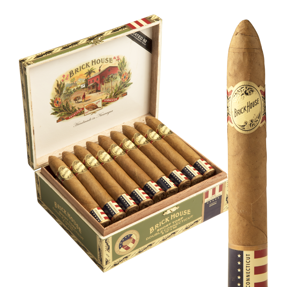 Brick House Double Connecticut Short Torpedo / 5.5 x 52 Box of 25