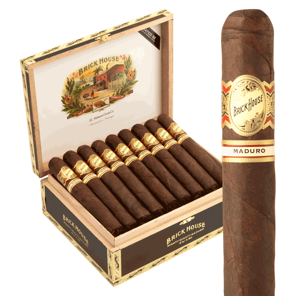 Brick House Maduro Mighty Mighty / 6.25 x 60 Box of 25