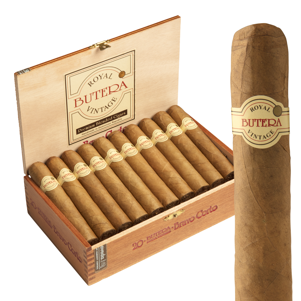 Butera Royal Vintage Fumo Dolce / 5.5 x 44 Box of 20