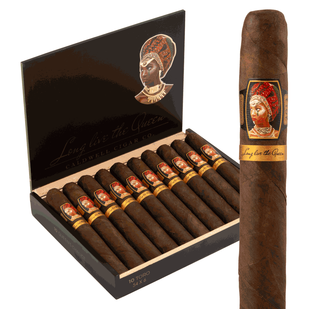Long Live The Queen by Robert Caldwell Queens Chalice Toro Maduro / 6 x 54 Box of 10