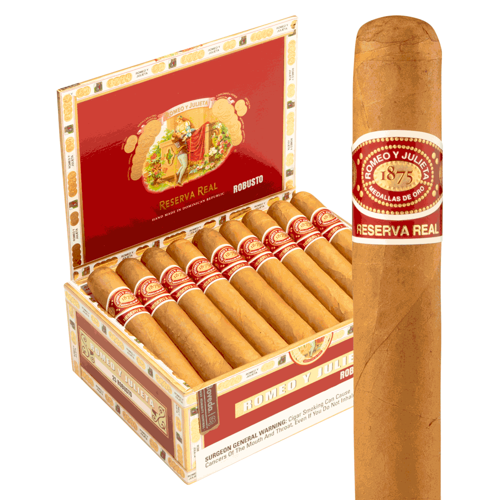 Romeo y Julieta Reserva Real Robusto / 5 x 52 Box of 25