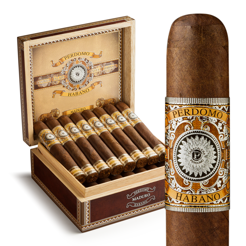 Perdomo Habano Bourbon Barrel-Aged Maduro Epicure / 6 x 54 Box of 24