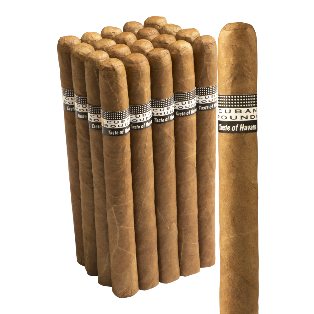Cuban Rounds Churchill Natural / 7 x 48 Bundle of 20