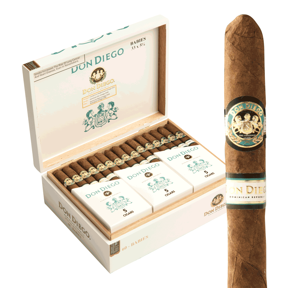 Don Diego Babies / 5.25 x 33 Box of 60