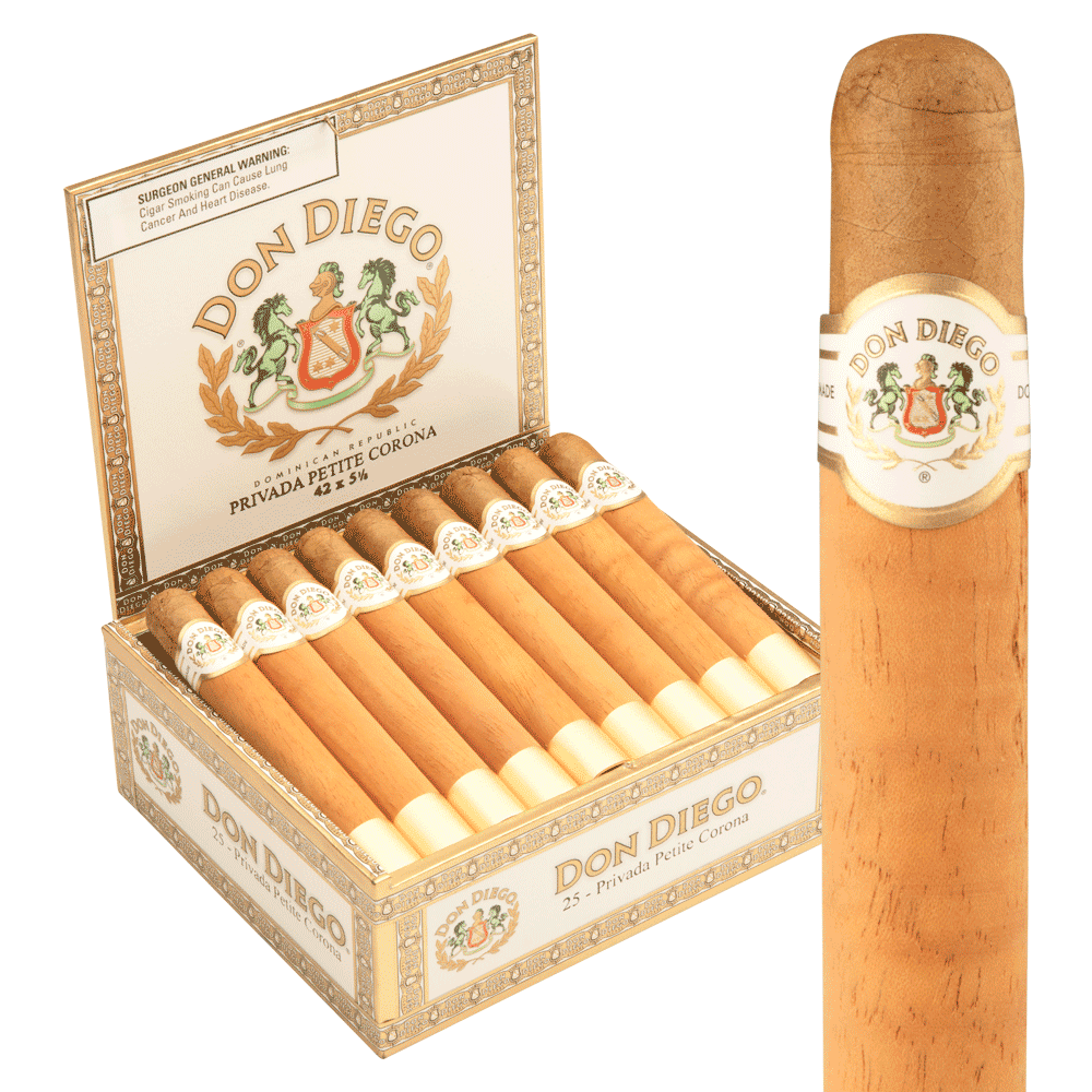 Don Diego Petit Corona / 5 x 42 Box of 25