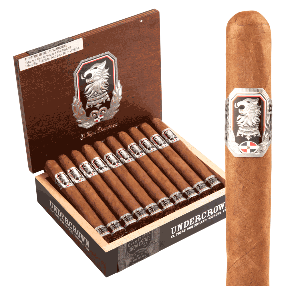 Undercrown El Tigre Dominicano Corona Viva / 5.75 x 46 Box of 20