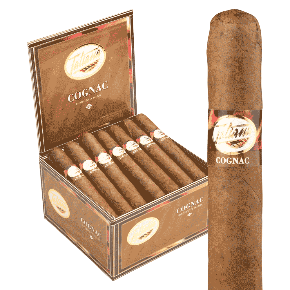 Tatiana Classic Tatiana Cognac Robusto / 5 x 50 Box of 25