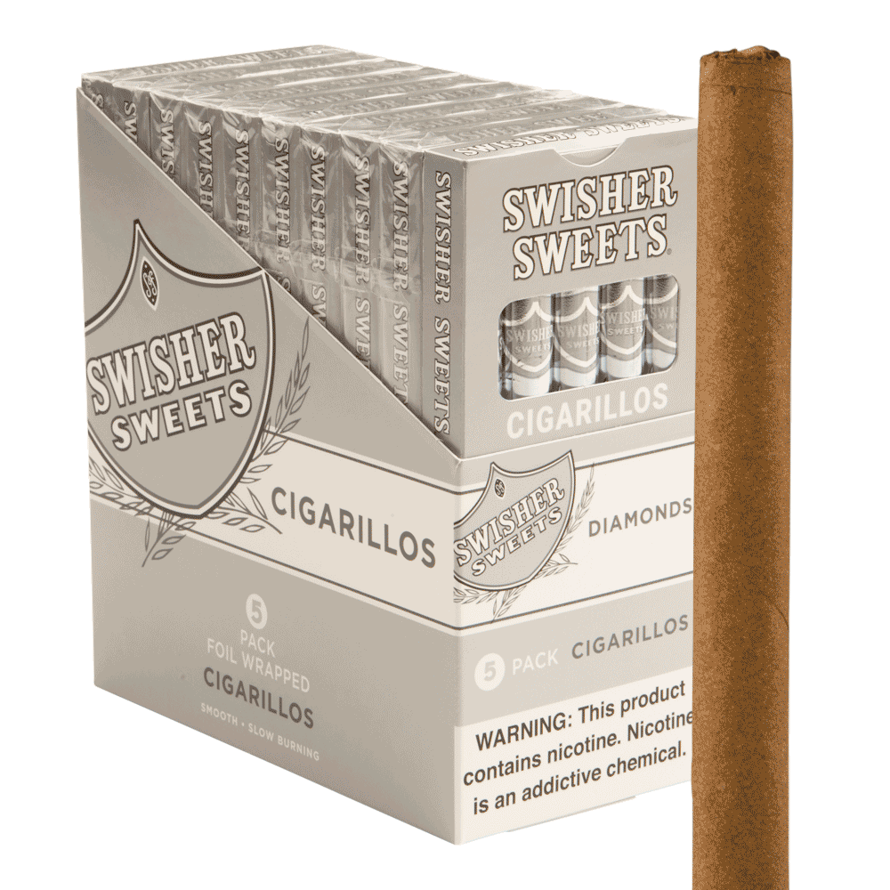 Swisher Sweets Diamond Cigarillo / 4 x 30 10 Packs of 5 (50 total)