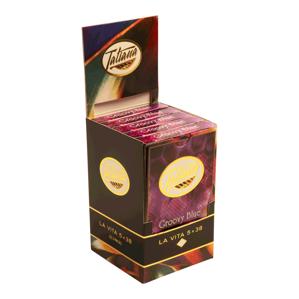 Tatiana La Vita Groovy Blue 5/5 Cartons / 5 x 38 Box of 25