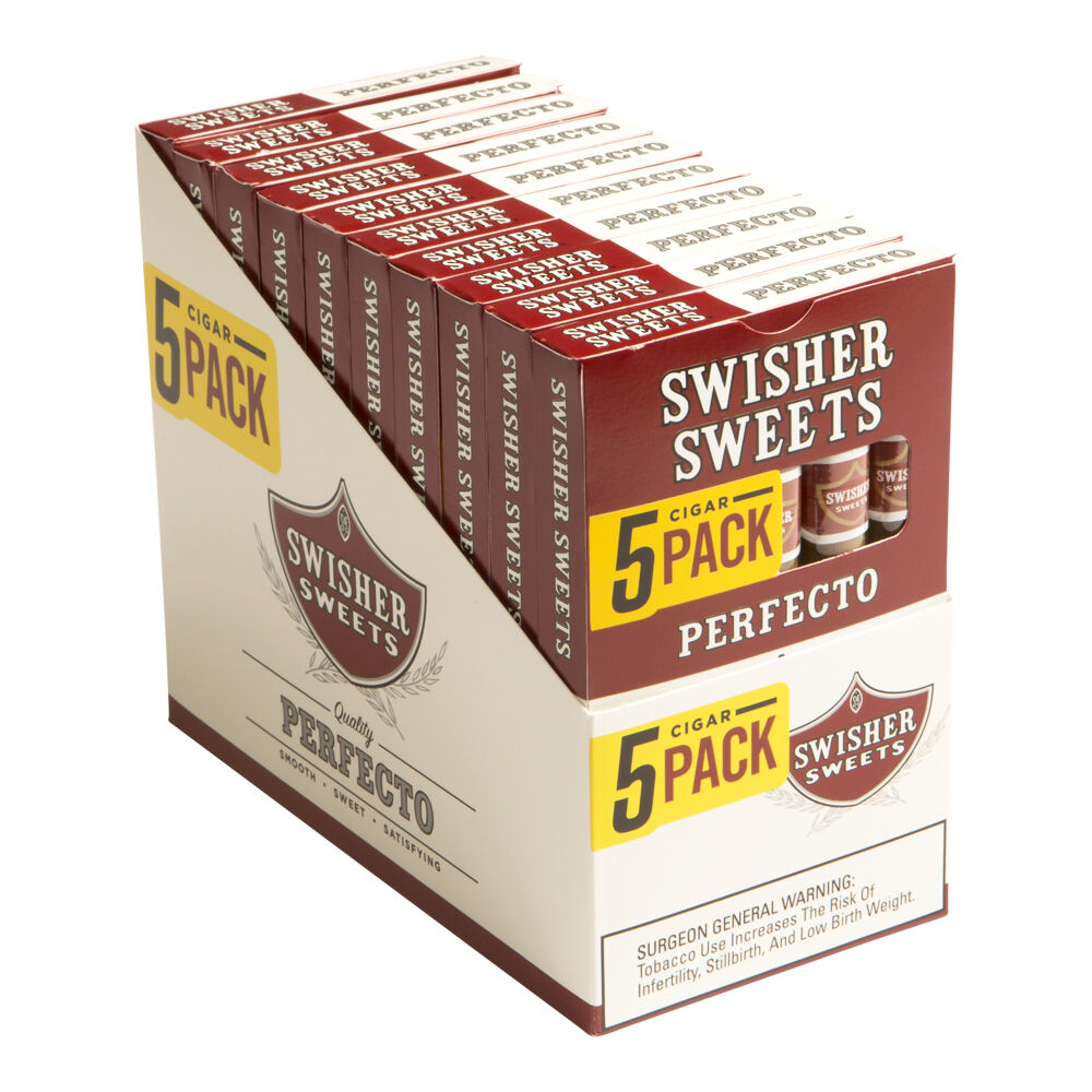 Swisher Sweets Perfecto / 5 x 40 10 Packs of 5 (50 total)