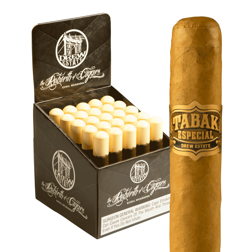 Tabak Especial by Drew Estate Toro Dulce Tubo w/ Display / 6 x 52 Box of 25