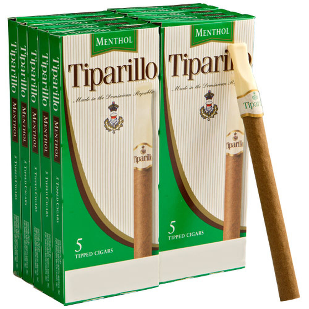 Tiparillo Menthol / 5 x 30 10 Packs of 5 (50 total)