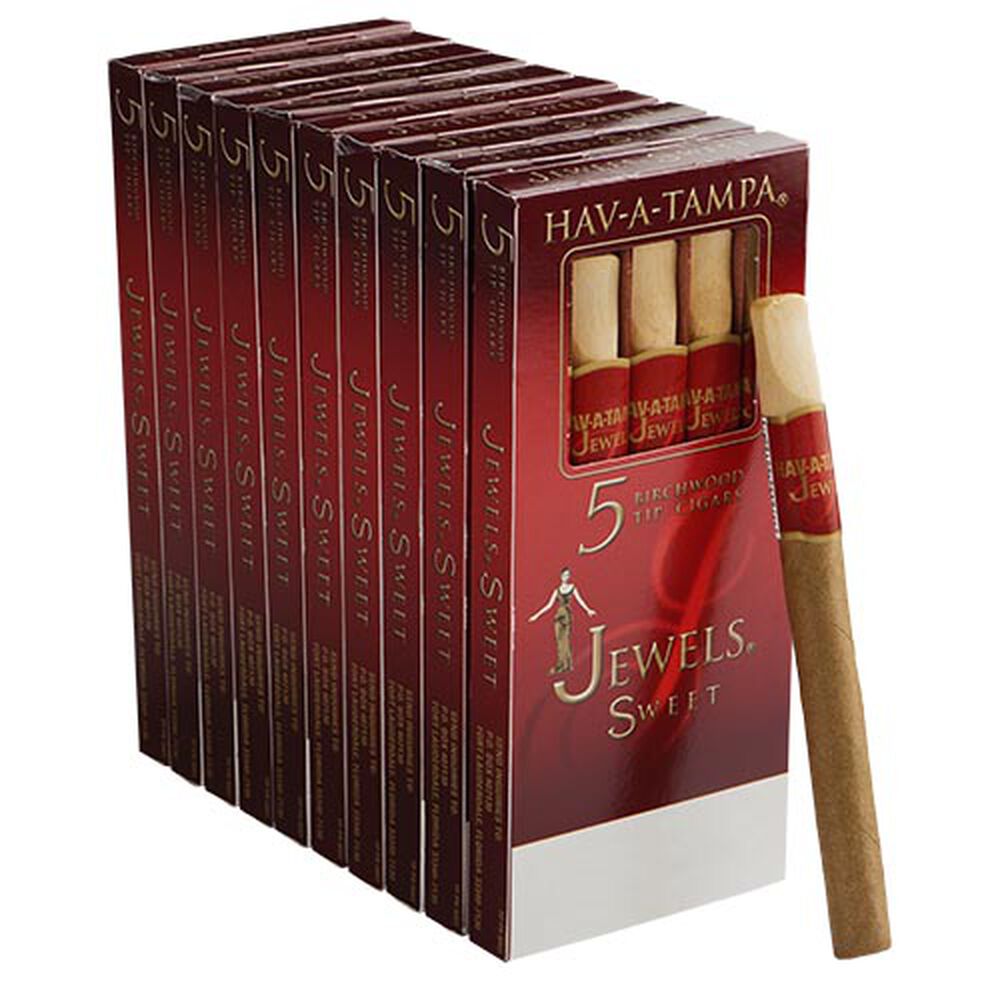 Hav-A-Tampa Jewels Sweet / 5 x 29 10 Packs of 5 (50 total)