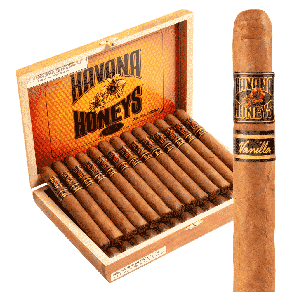 Havana Honeys Vanilla Del Sol Corona / 5.5 x 42 Box of 25