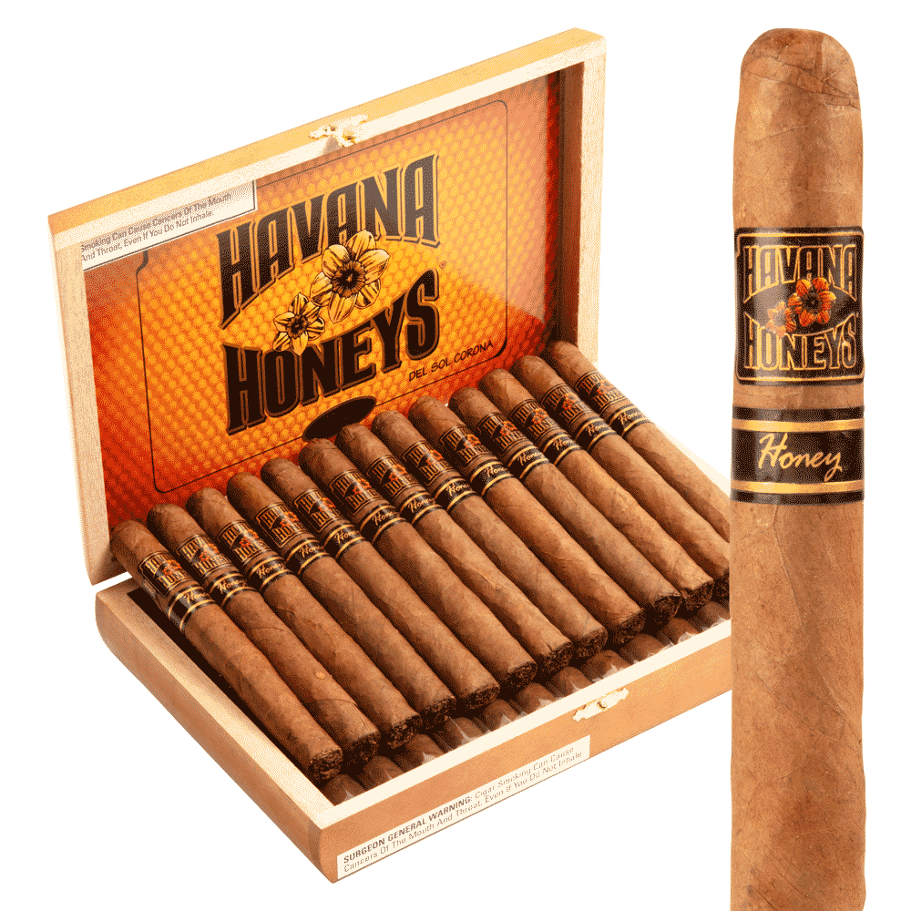 Havana Honeys Honey Del Sol Corona / 5.5 x 42 Box of 25