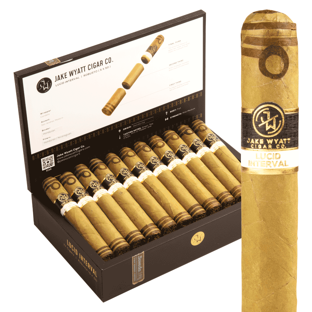 Jake Wyatt Lucid Interval Robusto / 5 x 50 Box of 22