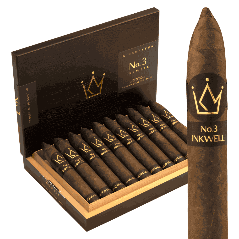 Kingmakers No.3 Inkwell Belicoso / 5.5 x 54 Box of 10