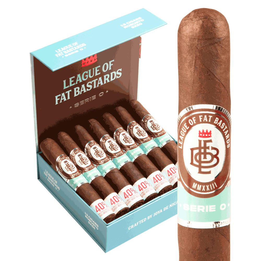 League of Fat Bastards Serie O Robusto / 5 x 50 Box of 13