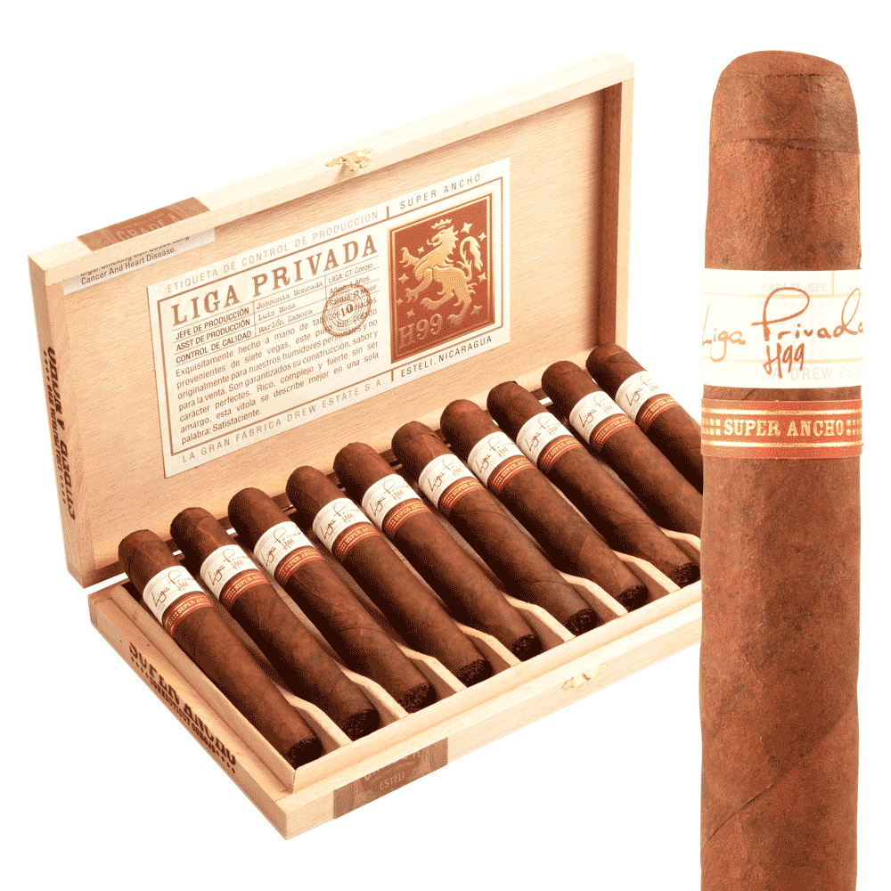 Liga Privada H99 Connecticut Super Ancho / 6 x 60 Box of 10
