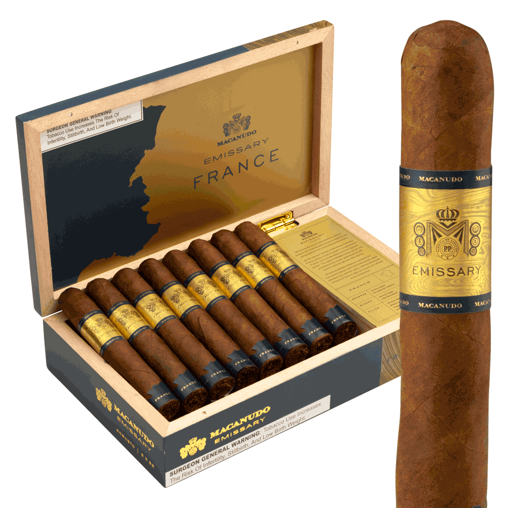 Macanudo Emissary France Robusto / 5 x 52 Box of 16