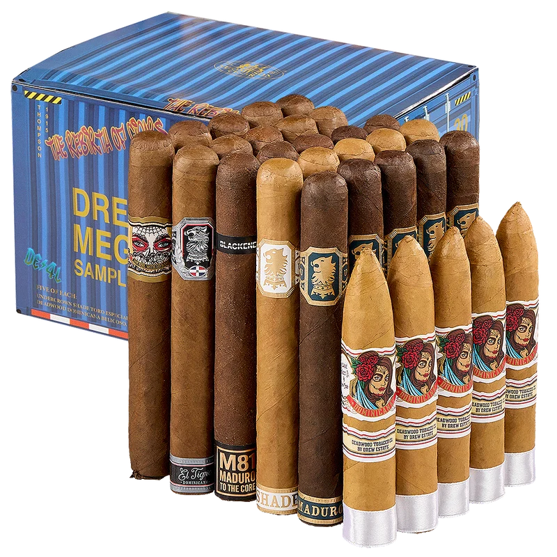 Drew Estate Traditional Mega-Haul Toro 30-Cigar Sampler
