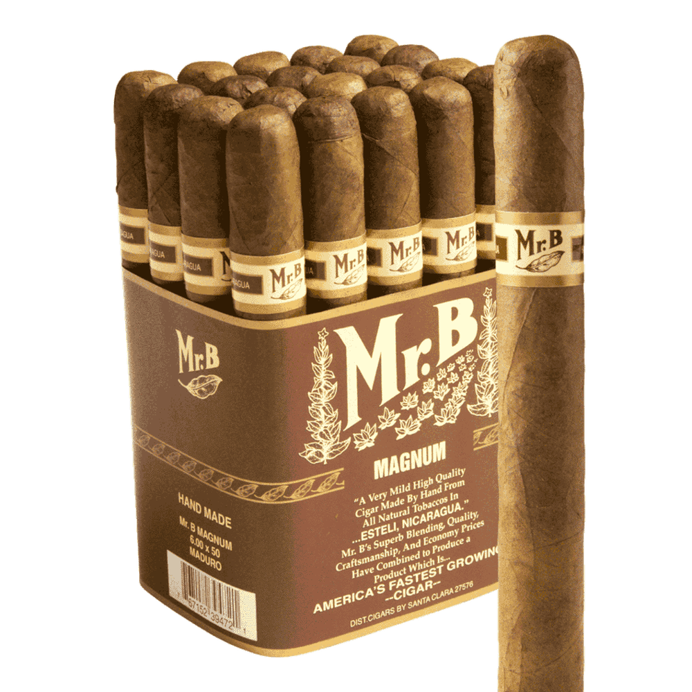 Mr. B Magnum Maduro / 6 x 50 Bundle of 20