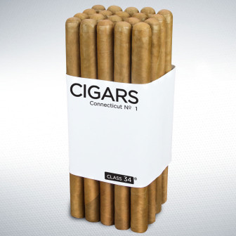Class 34 Connecticut Shade Blend No.1 Lancero 20 Pack