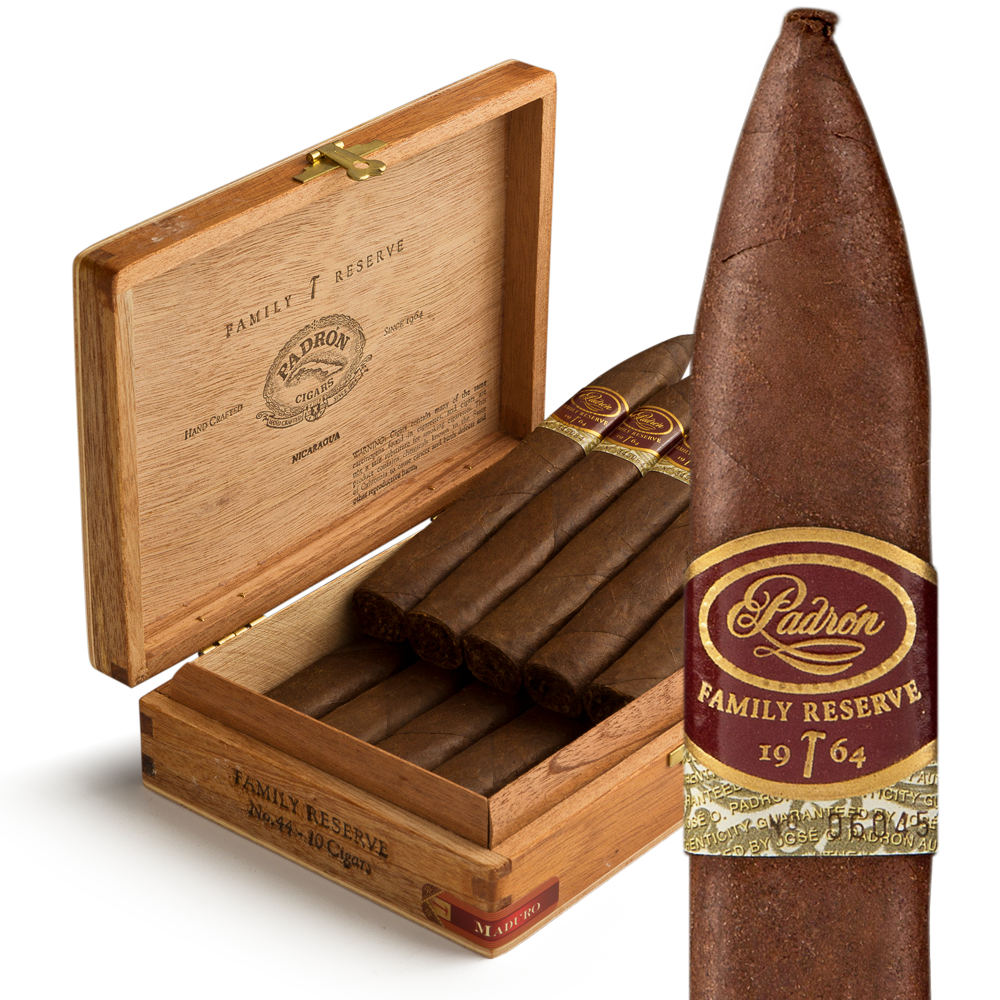 Padron Family Reserve 44 Years Maduro / 6 x 52 Box of 10