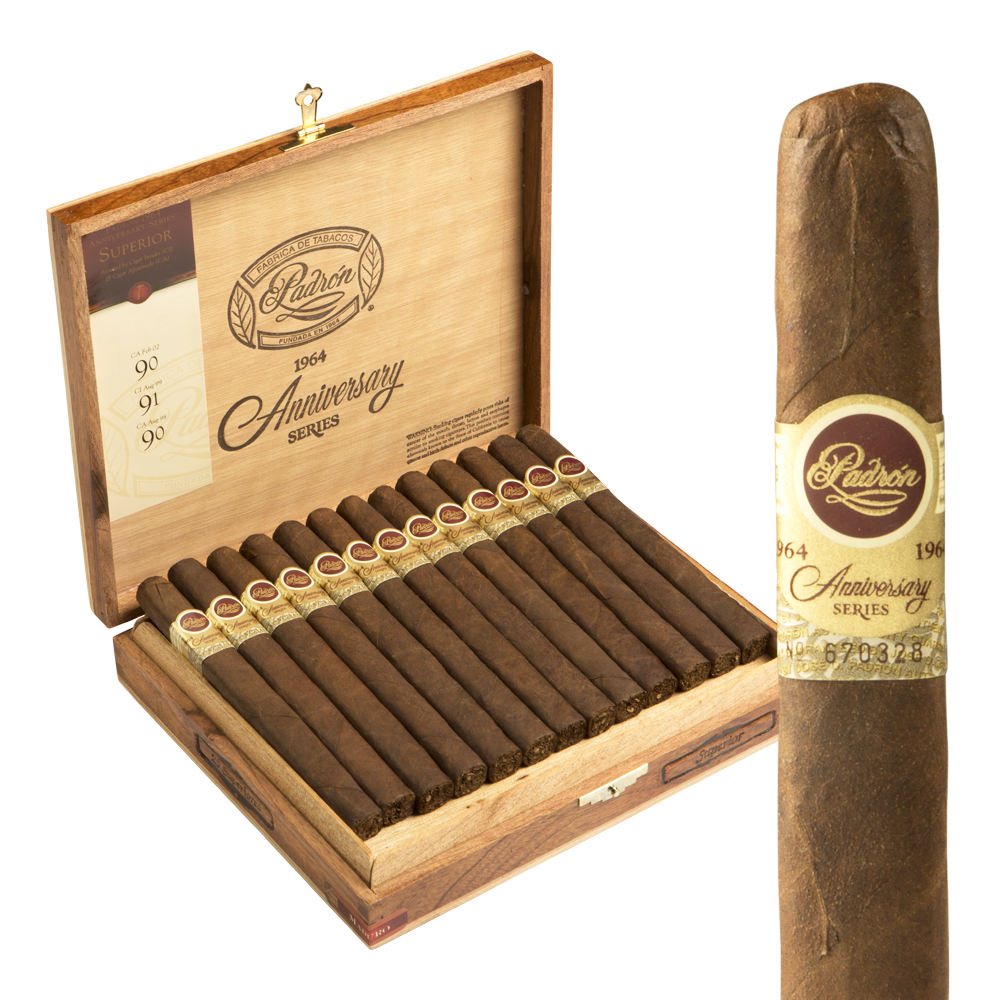 Padron 1964 Anniversary Series Superior Maduro / 6.5 x 42 Box of 25