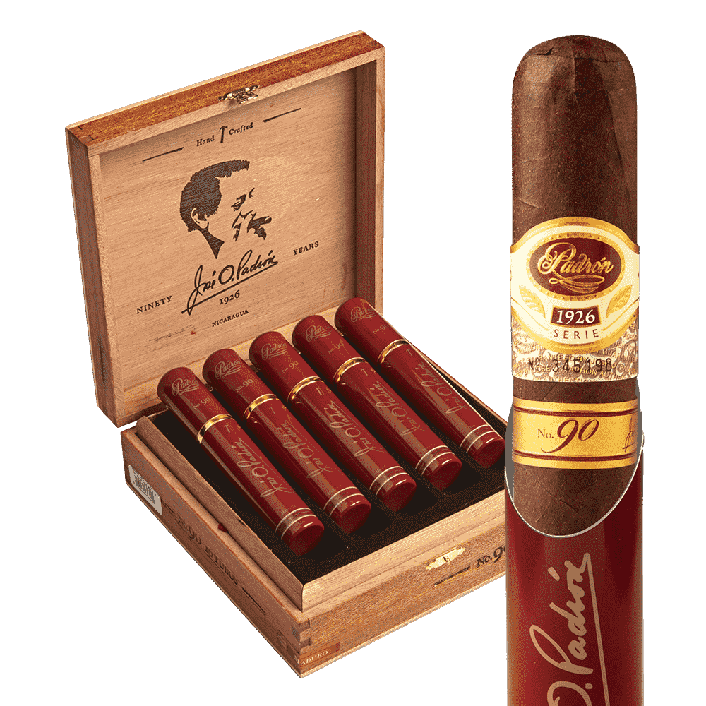 Padron Special Releases No. 90 Tubo Maduro / 5.5 x 52 Box of 10