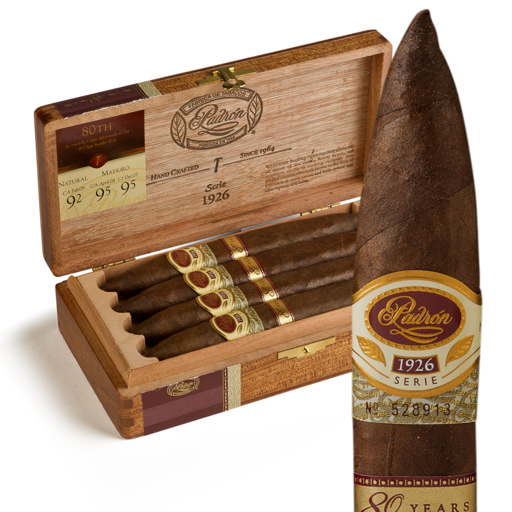 Padron Special Releases 80 Years Maduro / 6.75 x 54 Box of 8