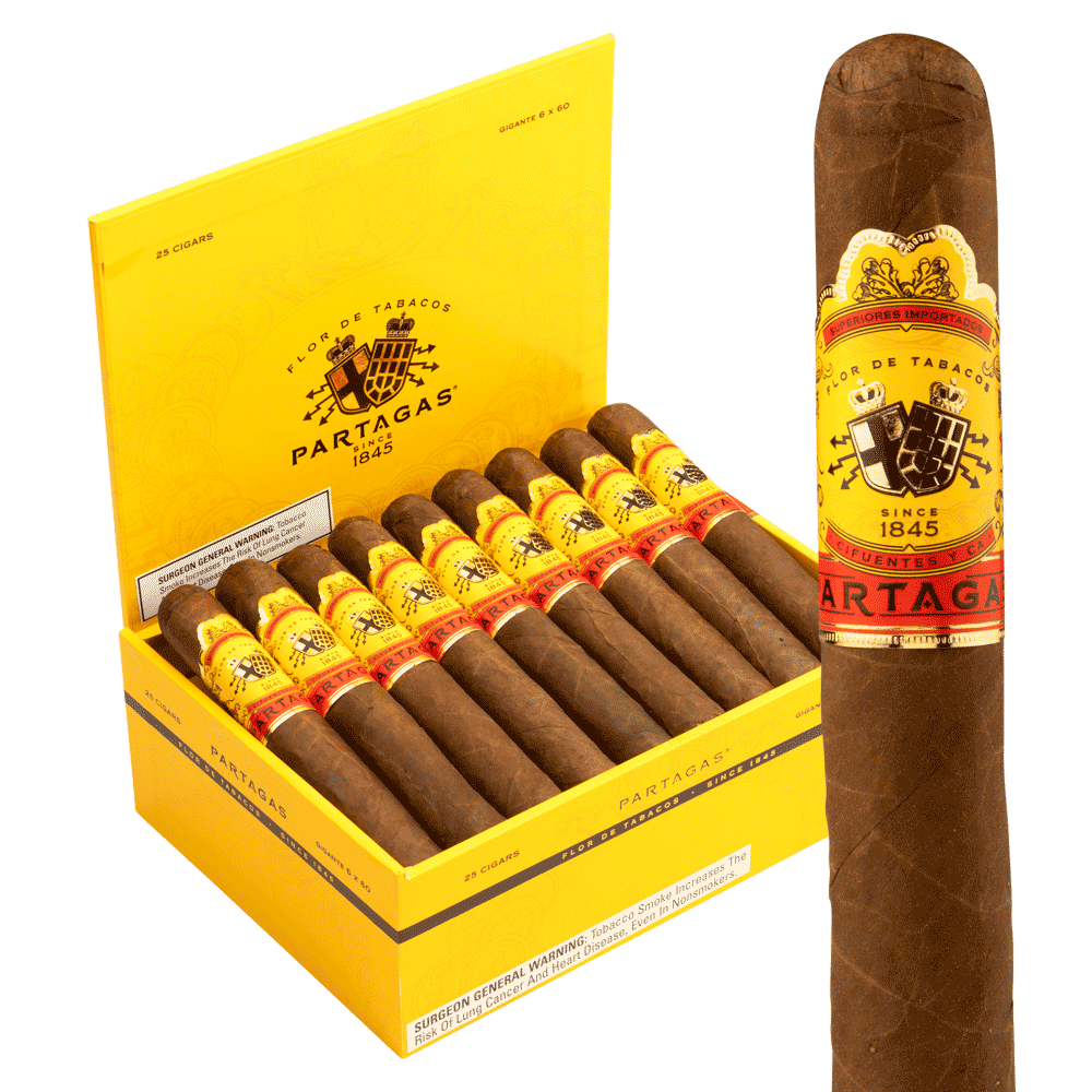 Partagas Gigante / 6 x 60 Box of 25