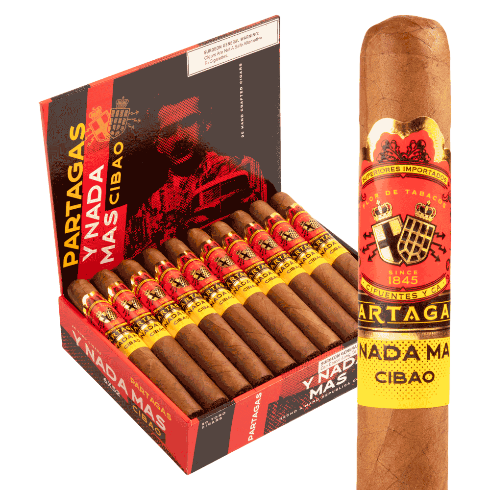 Partagas Y Nada Mas Toro / 6 x 52 Box of 20