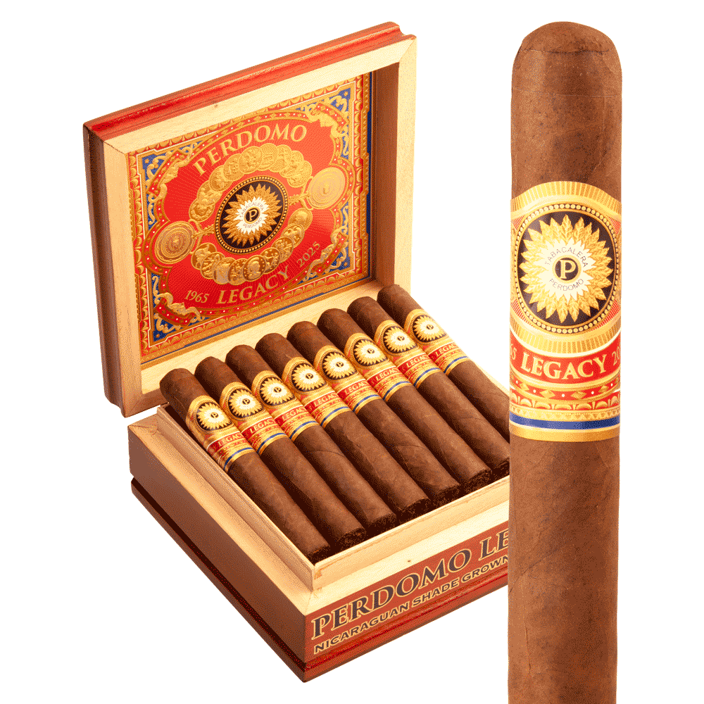 Perdomo Legacy Nicaraguan Shade-Grown Epicure / 6 x 54 Box of 24