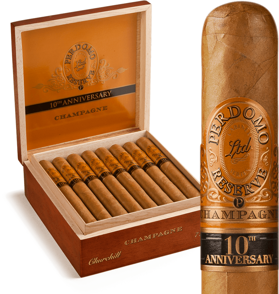 Perdomo Reserve 10th Anniversary Robusto / 5 x 54 Box of 25