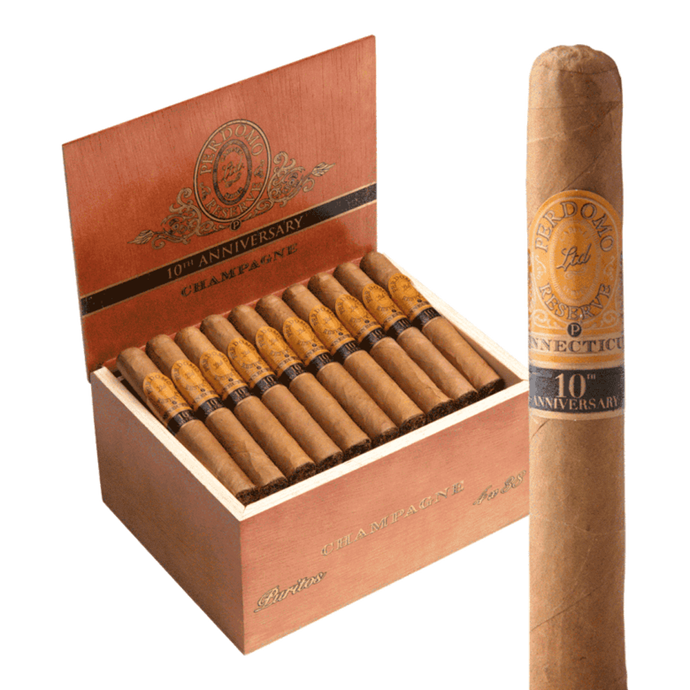 Perdomo Reserve 10th Anniversary Puritos / 4 x 38 Box of 50