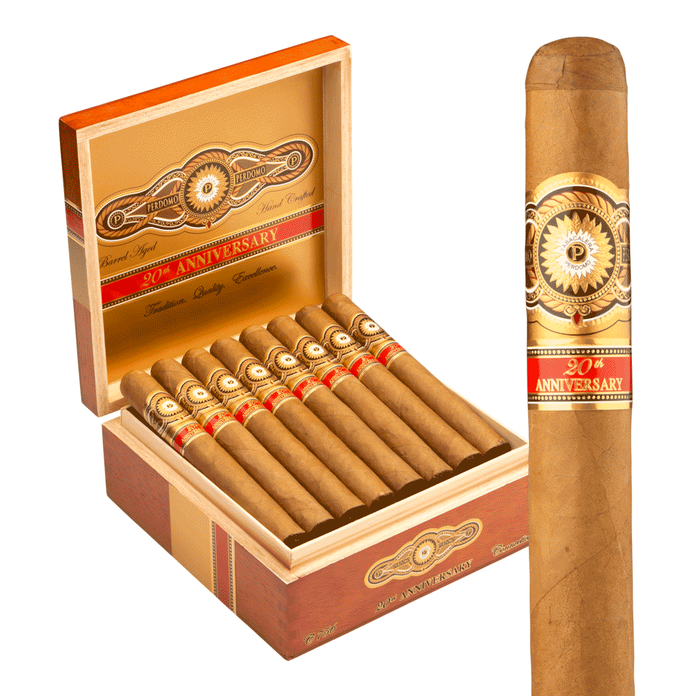 Perdomo 20th Anniversary Connecticut Churchill / 7 x 56 Box of 24