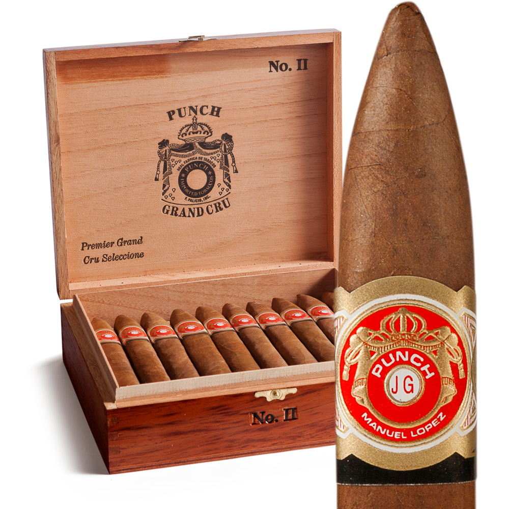 Punch Grand Cru No. 2 Pyramid / 6.12 x 54 Cedar Chest of 20
