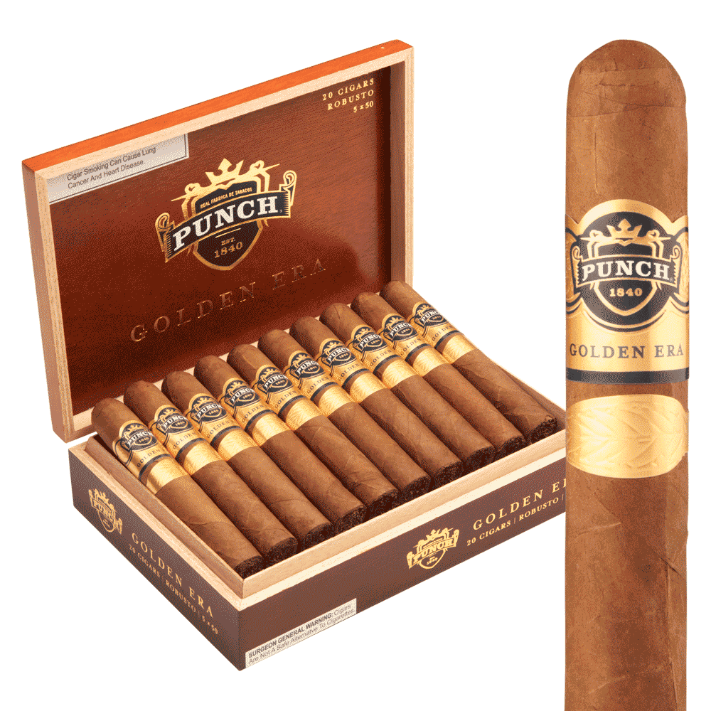 Punch Golden Era Robusto / 5 x 50 Box of 20