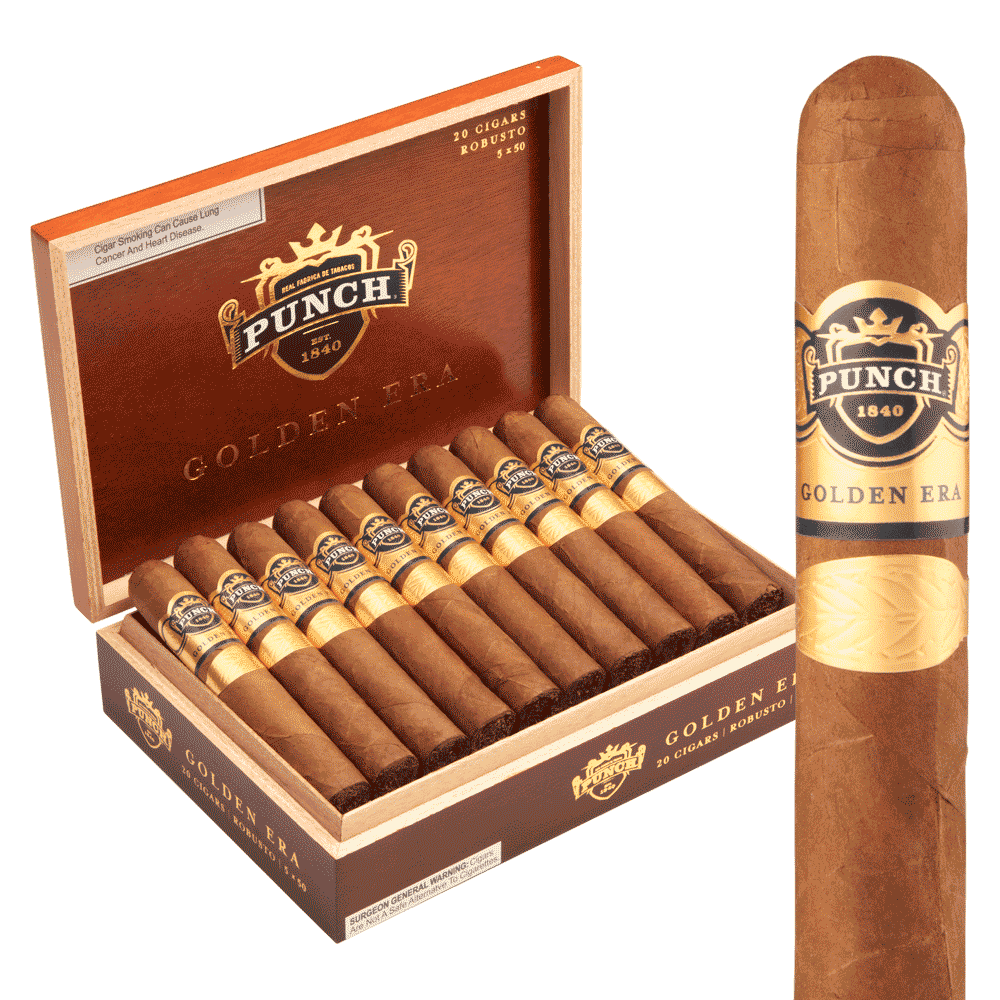 Punch Golden Era Robusto / 5 x 50 Pack of 10