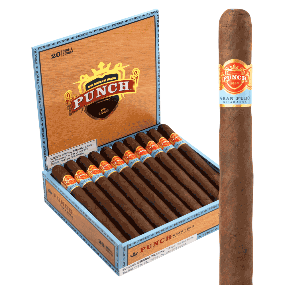 Punch Gran Puro Nicaragua 7.5 x 54 / 7.5 x 54 Box of 20