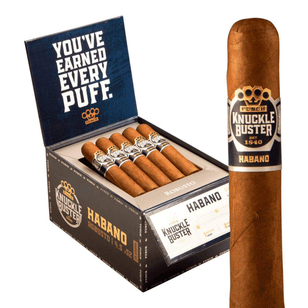 Punch Knuckle Buster Robusto / 4.5 x 52 Box of 25