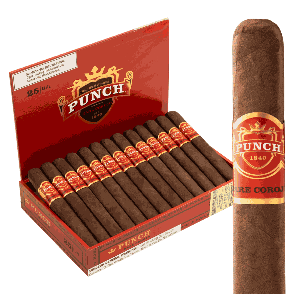 Punch Rare Corojo Elite / 5.25 x 45 Box of 25