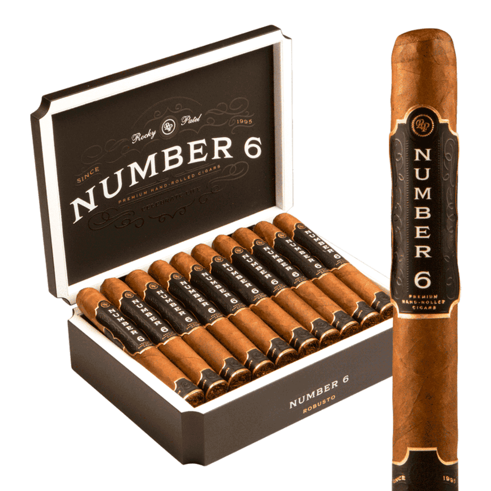 Rocky Patel Number 6 Robusto / 6 x 50 Box of 20