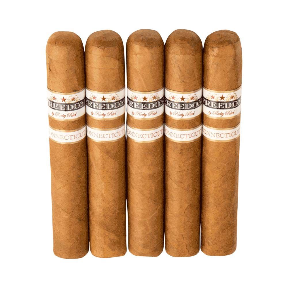 Rocky Patel Freedom Connecticut Sixty / 6 x 60 Pack of 5