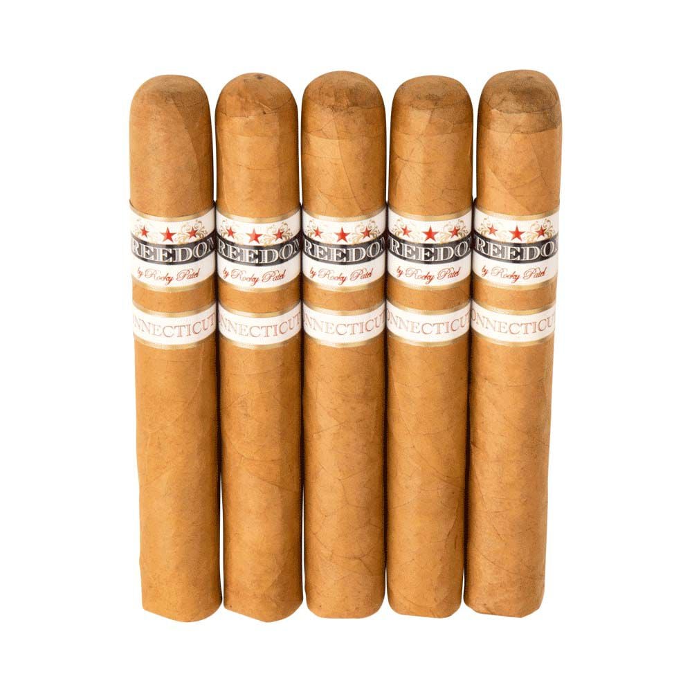 Rocky Patel Freedom Connecticut Robusto / 5.5 x 50 Pack of 5