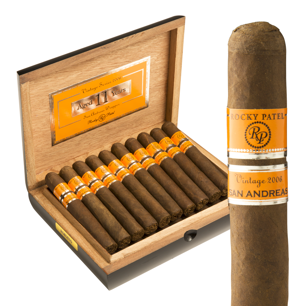 Rocky Patel Vintage 2006 San Andreas Toro / 6.5 x 52 Pack of 5